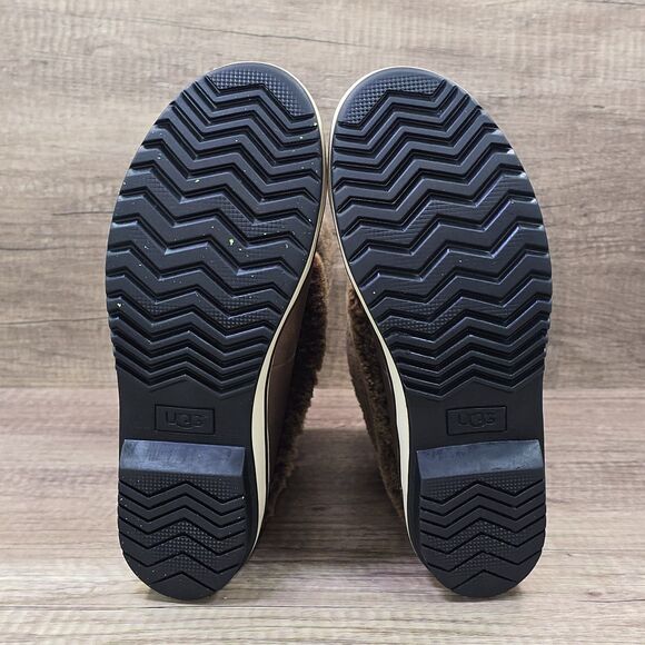 Ugg Australia Lilyan Women's Size 7 Brown Leather Winter Boots (1001374) - Picture 9 of 10